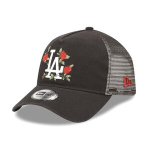 New Era NBA Los Angeles Dodgers Flower Men's Trucker Cap - Black (One Size)