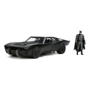 Jada Toys DC The Batman Movie Batman And Batmobile With Light Diecast Model Car With Figure 1.18 Scale