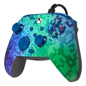 PDP REMATCH Advanced Wired Controller For Xbox Series X/S/PC - Glitch Green