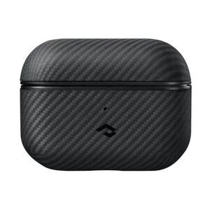 Pitaka MagEZ Magsafe Carbon Fiber Airpods Case for Airpods Pro/Pro2 - Black/Grey Twill