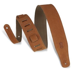 Levys MS26CPR 2 1/2-Inch Wide Suede Guitar Strap With Suede Backing
