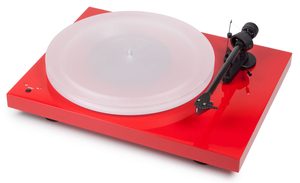 Pro-Ject Debut Carbon DC Esprit SB Belt-Drive Turntable with Ortofon 2M Red- Red