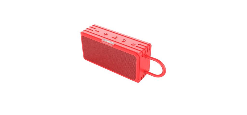Promate Rustic-3 Red Portable Rugged IPX6 Water Resistant True Wireless Stereo Speaker