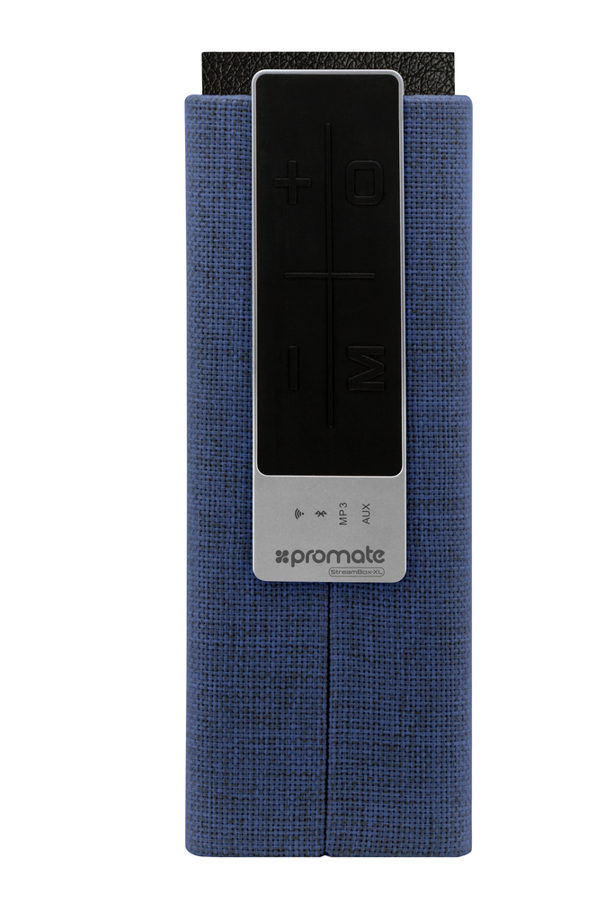 Promate StreamBox-XL Black / Blue Smart Wireless Speaker With True Wireless Stereo