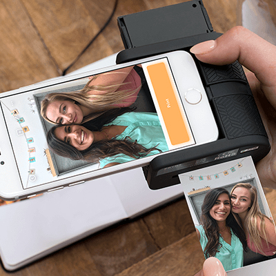 Prynt Pocket Instant Photo Printer Graphite for iPhone