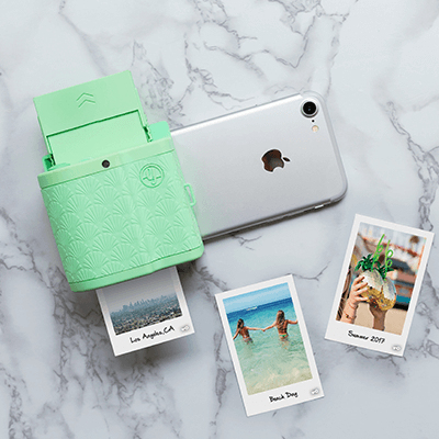 Prynt Pocket Instant Photo Printer Mint for iPhone