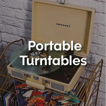 Portable turntables
