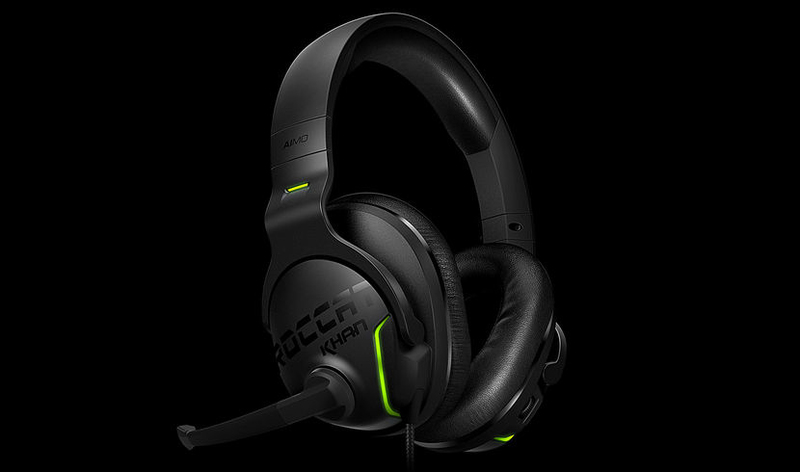 ROCCAT Khan AIMO Black 7.1 RGB Gaming Headset