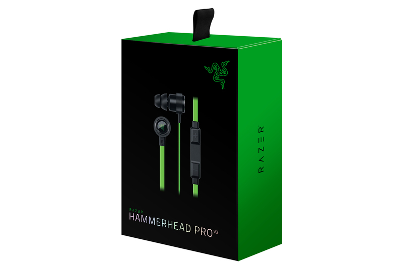 Razer Hammerhead Pro V2 Black/Green In-Ear Earphones