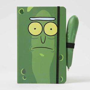 Rick And Morty Pickle Rick Hardcover Ruled Journal With Pen | Insight Editions