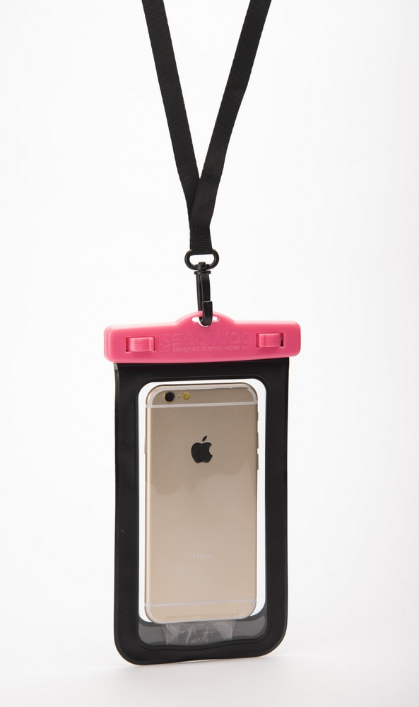 Seawag B3X Waterproof Case Black/Pink For Smartphones