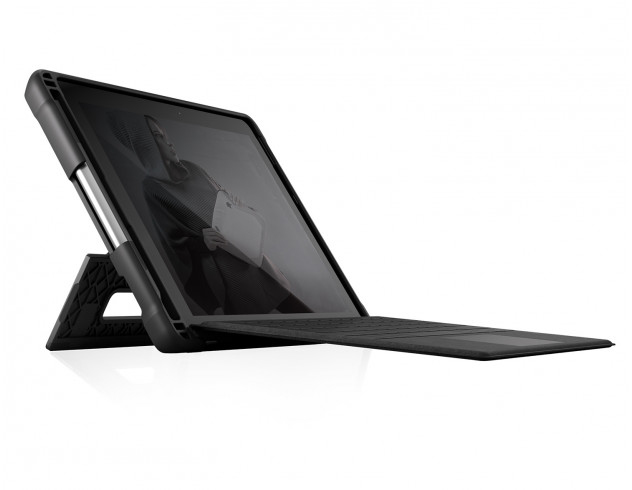 STM DUX Rugged Case Black for Microsoft Surface Go