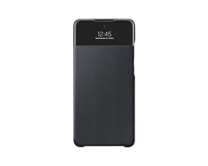 Samsung Smart S View Wallet Cover Black for Galaxy A72