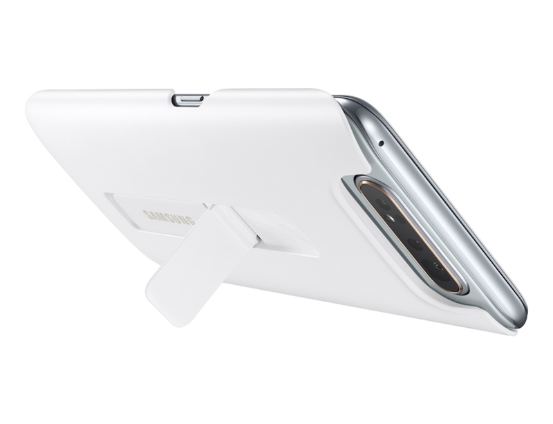 Samsung Standing Cover White for Galaxy A80