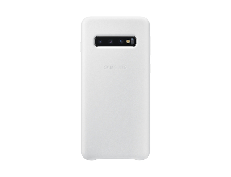 Samsung B1 Leather Cover White for Galaxy S10