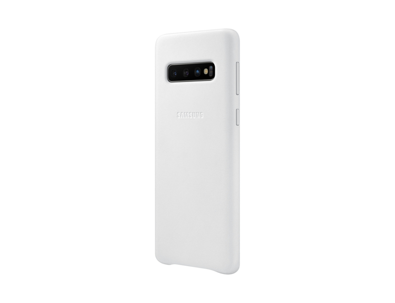 Samsung B1 Leather Cover White for Galaxy S10