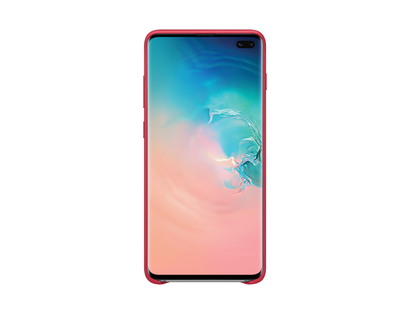 Samsung B2 Leather Cover Red for Galaxy S10+