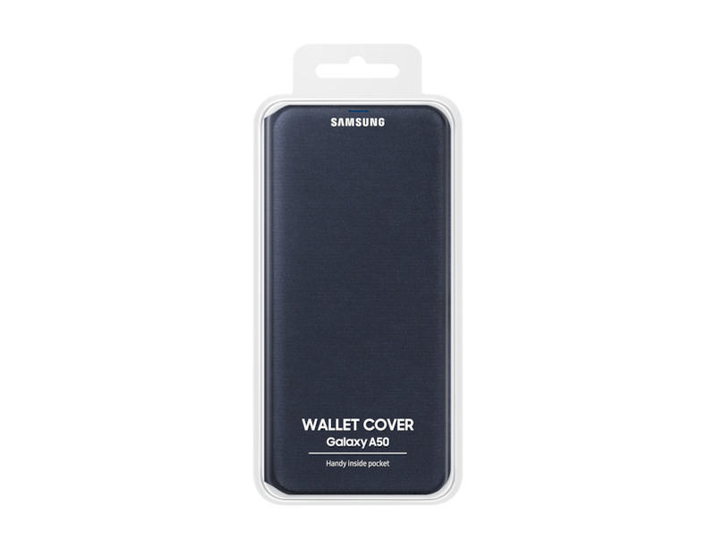 Samsung Wallet Cover Black for A50