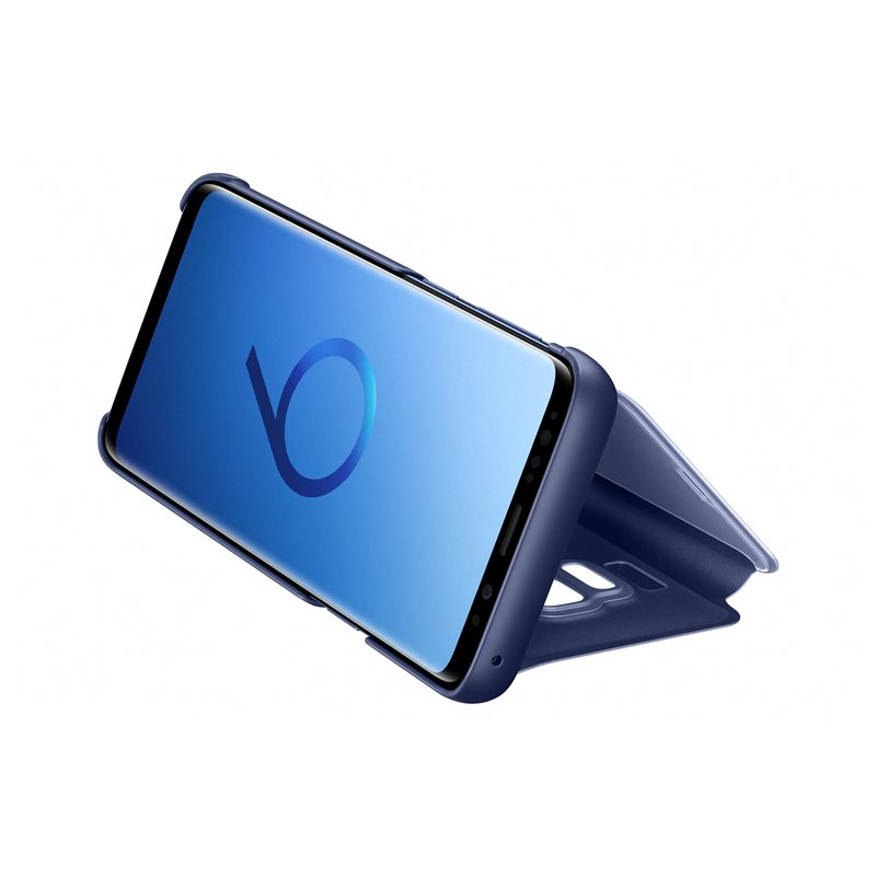 Samsung S9 Clear View Standing Cover Blue