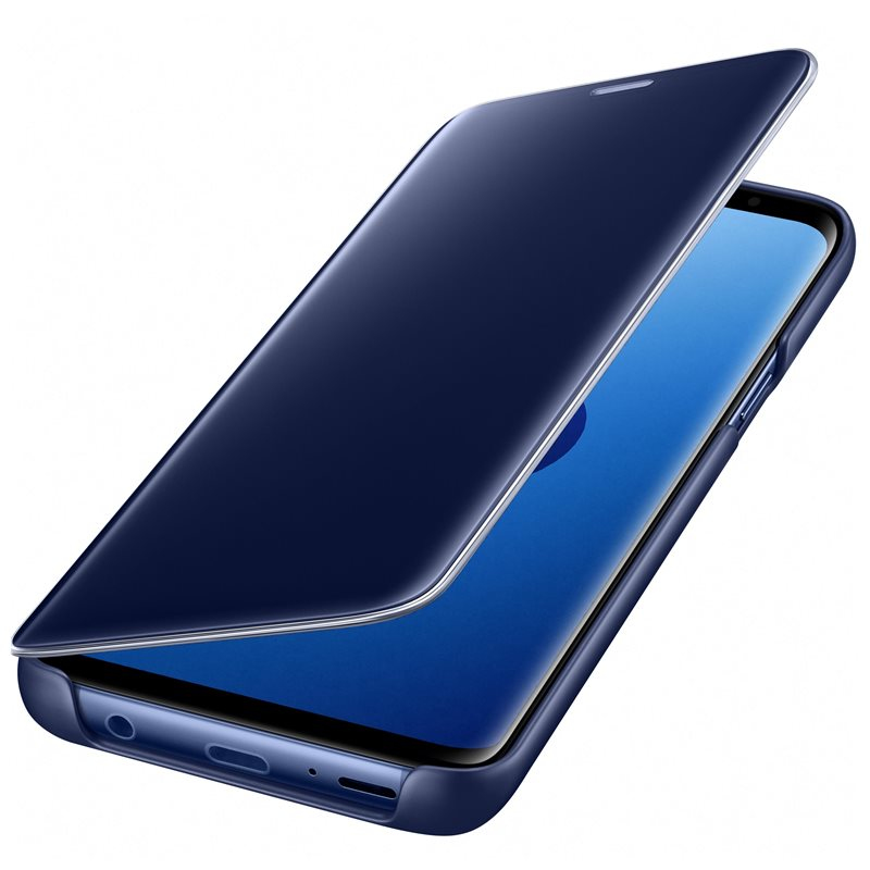 Samsung S9 Clear View Standing Cover Blue