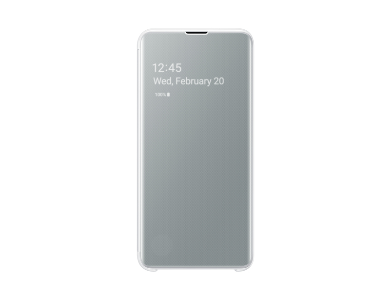 Samsung B0 Clear View Cover White for Galaxy S10e