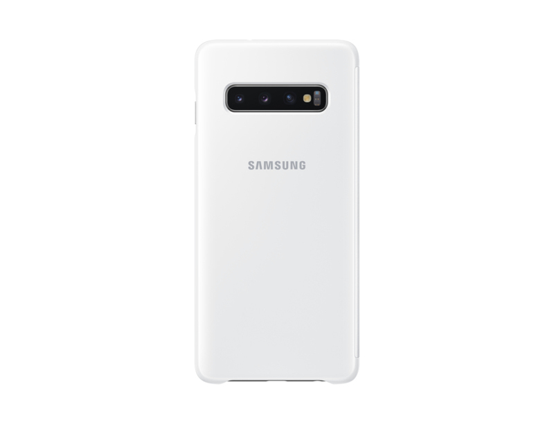 Samsung B1 Clear View Cover White for Galaxy S10