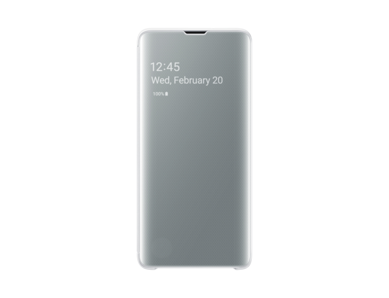 Samsung B1 Clear View Cover White for Galaxy S10