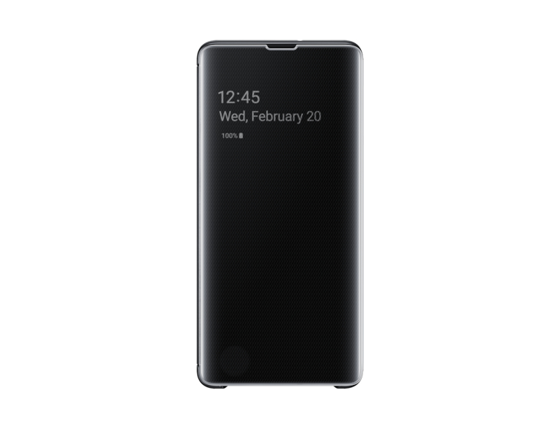 Samsung B2 Clear View Cover Black for Galaxy S10+