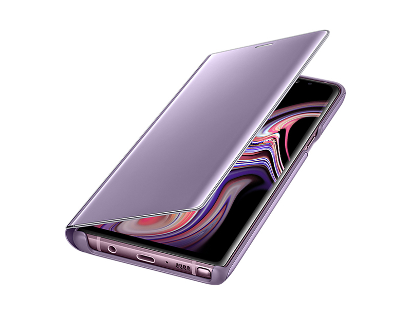 Samsung Clear View Standing Cover for Galaxy Note 9 Lavender