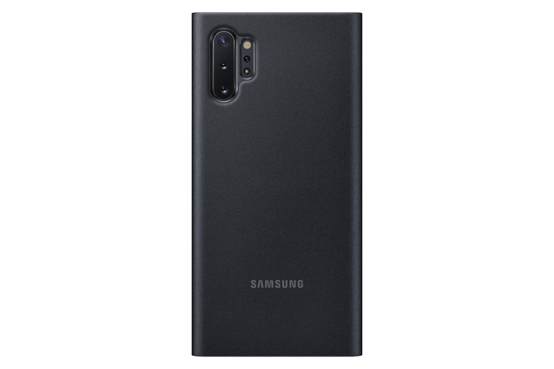 Samsung Clear View Cover Black for Galaxy Note 10+