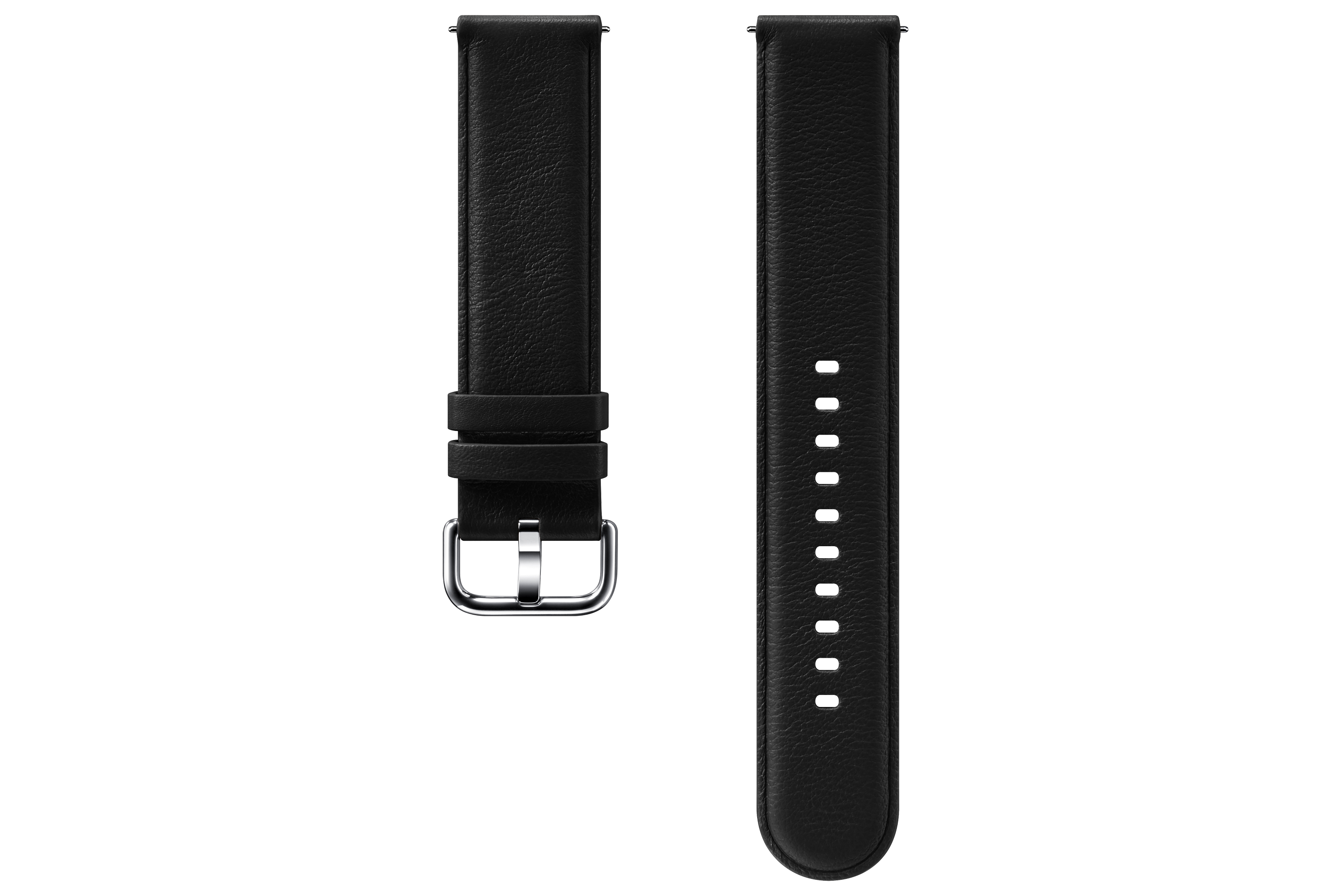Samsung Leather Strap Black for Galaxy Watch Active 2