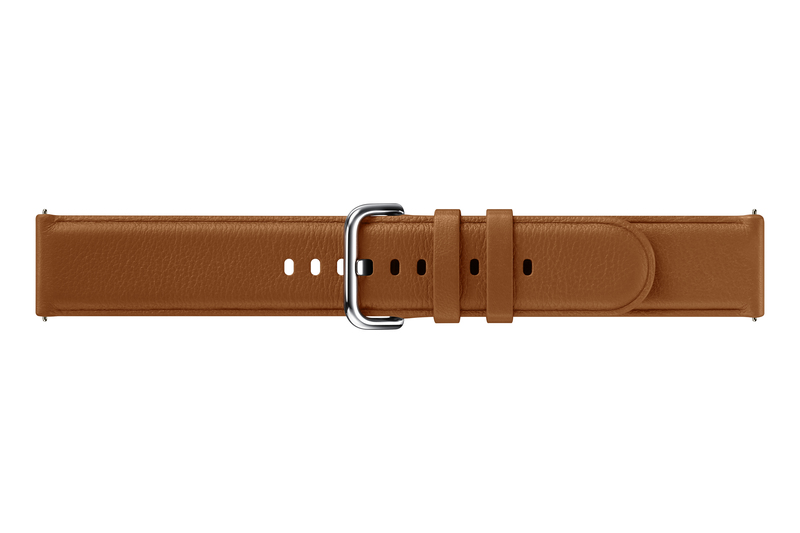 Samsung Leather Strap Brown for Galaxy Watch Active 2