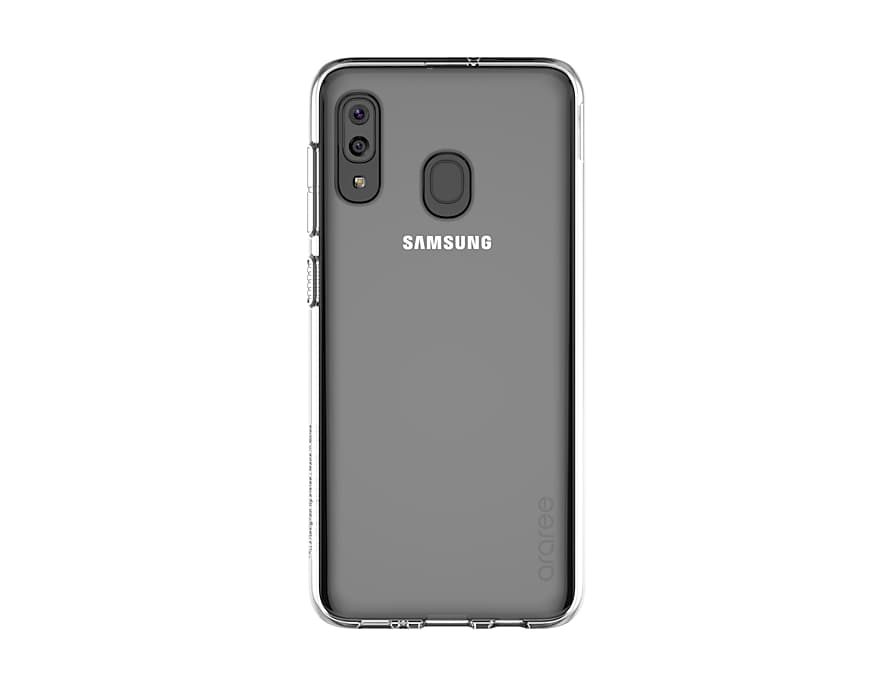 Samsung Smapp Back Cover Clear for Galaxy A20