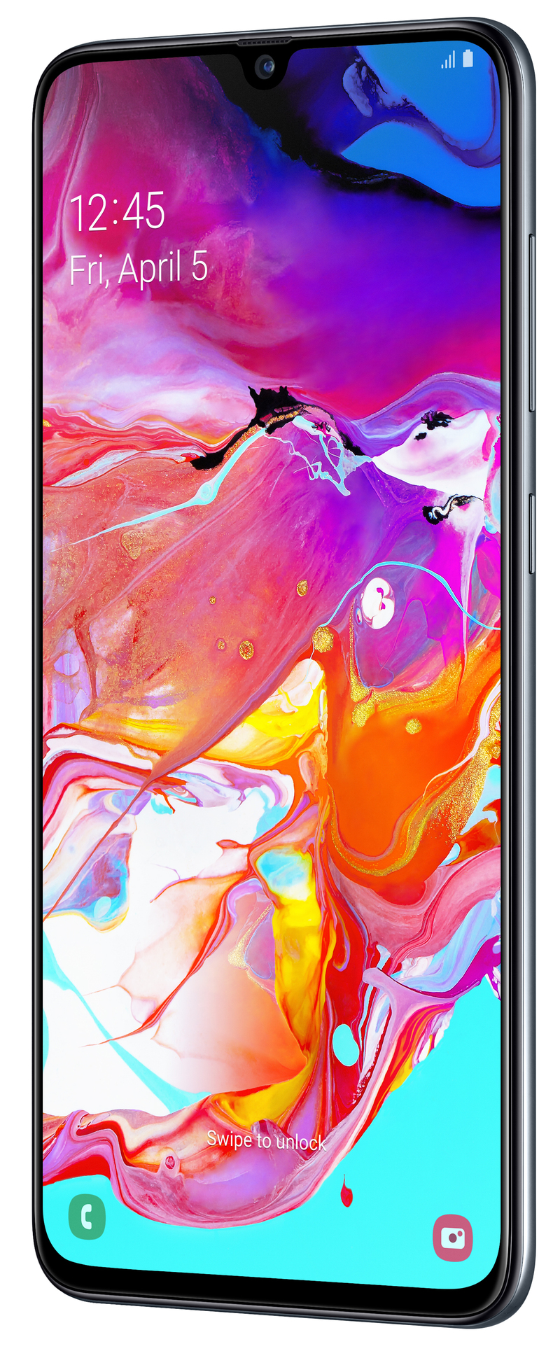 Samsung Galaxy A70 Smartphone 128GB Dual Sim 4G Black