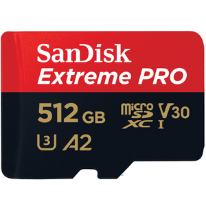 SanDisk Extreme Pro microSDXC UHS-I Card 512GB