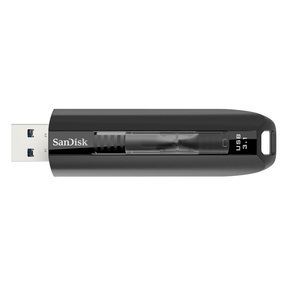 SanDisk Extreme Go 128GB USB Type-A 3.0 (3.1 Gen 1) 200 MB/s Memory Card Black