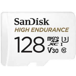 Sandisk High Endurance 128GB microSDXC Card with Adapter