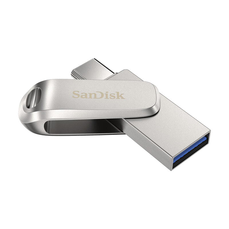 Sandisk 128GB Ultra-Dual Drive Luxe USB 3.1 Flash Drive USB Type-C/Type-A