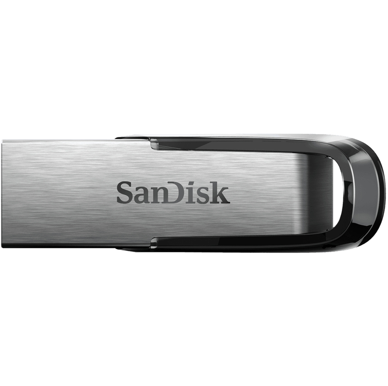 SanDisk Ultra Flair 32GB USB Type-A 3.0 (3.1 Gen 1) Flash Drive Black/Stainless steel