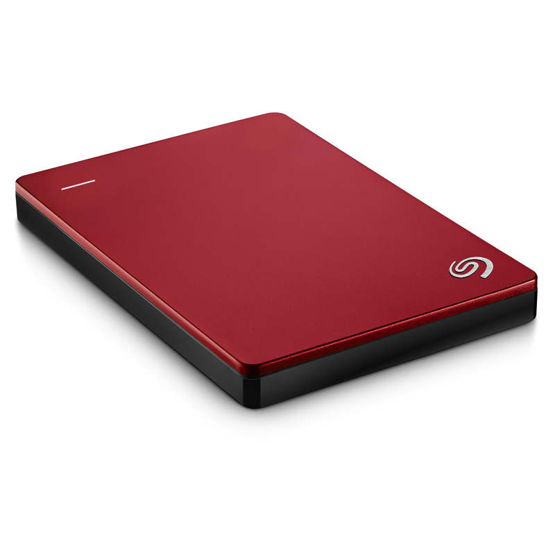Seagate Backup Plus Slim Portable Drive 1TB Red