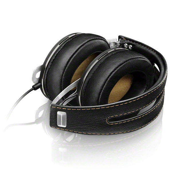 Sennheiser Momentum 2.0 Black with Mic On-Ear Headphones