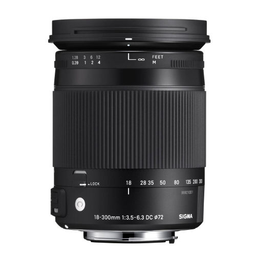 Sigma 18-300mm f/3.5-6.3 DC MACRO OS HSM Lens for Canon EF