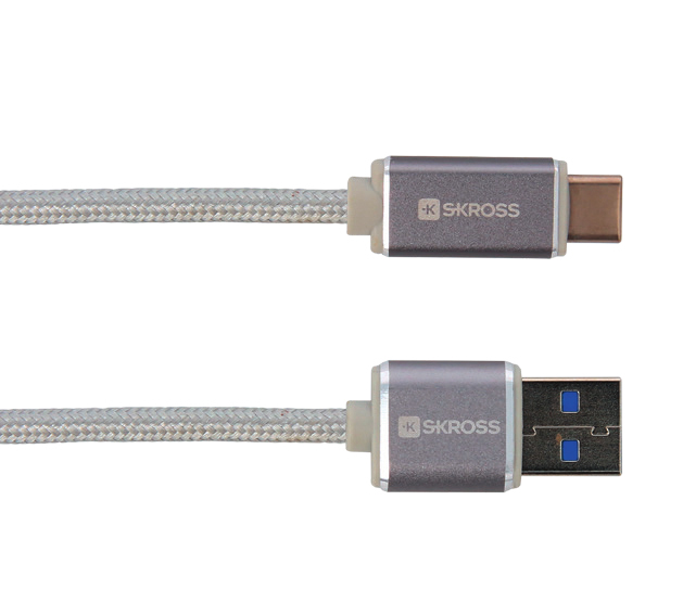 Skross Steel Line Charge N Sync USB Type-C Cable