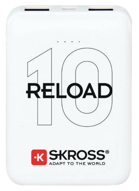 Skross Reload 10 10000mAh Power Bank White