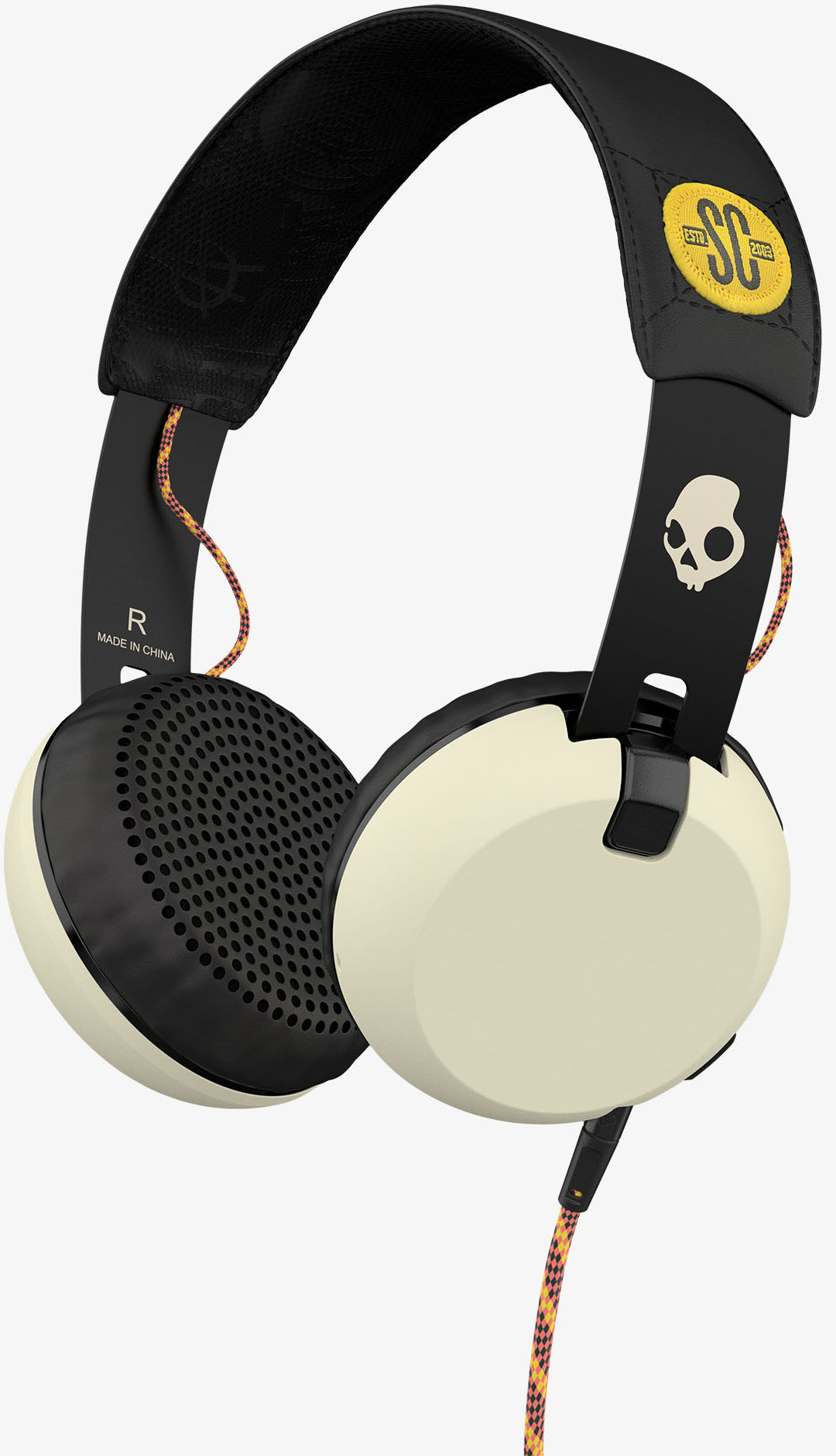 Skullcandy Grind Atg/Black/Cream with Mic Headphones