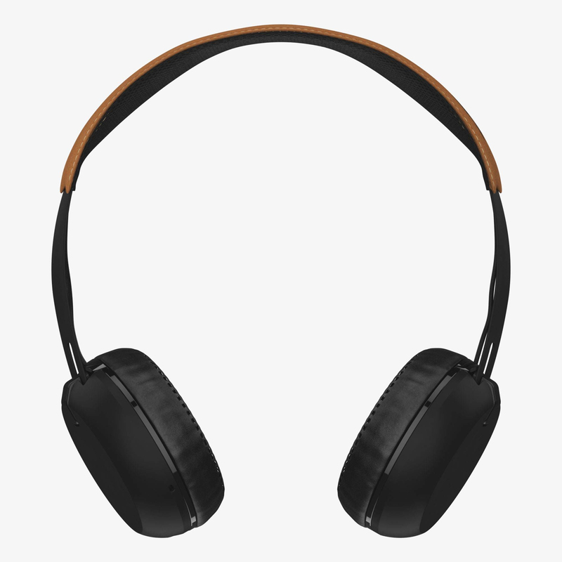 Skull Candy Grind Black/Tan Wireless On-Ear Headphones