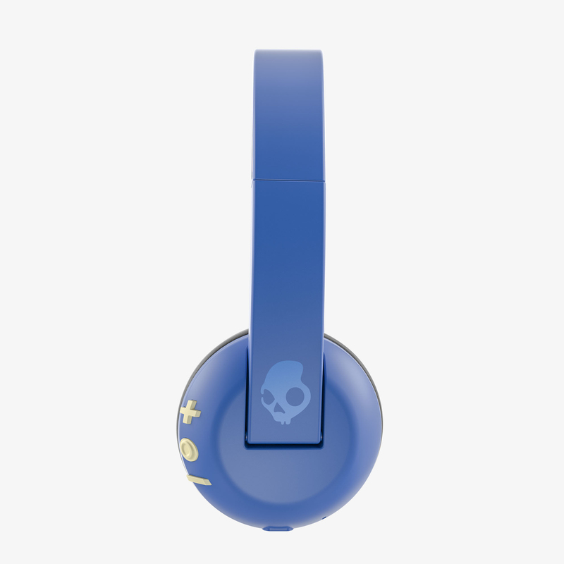 Skull Candy Uproar Royal/Cream/Blue Wireless On-Ear Headphones