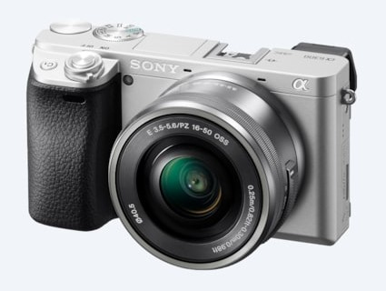 Sony Alpha a6000 Mirrorless Digital Camera with 16-50mm Lens Silver