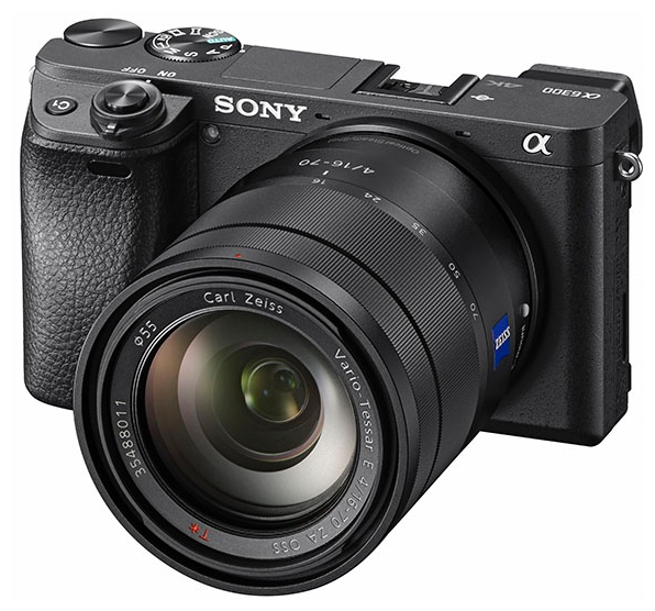 Sony Alpha a6300 Mirrorless Digital Camera with 16-50mm Lens Black