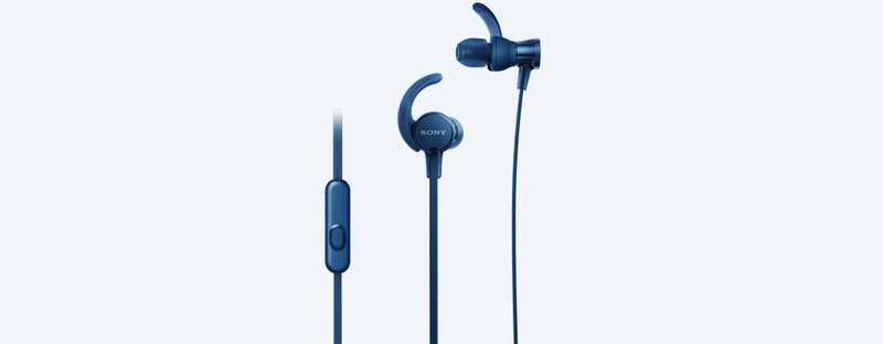 Sony MDR-XB510AS Blue Sports Extra Bass In-Ear Earphones